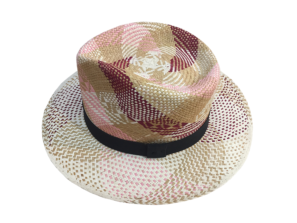 Sombrero tipo Panamá de colores